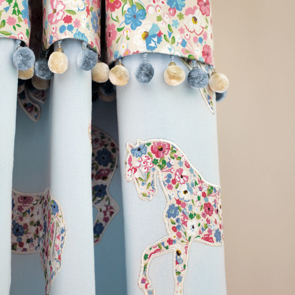 Posy Floral Chintz Fabric by Sanderson